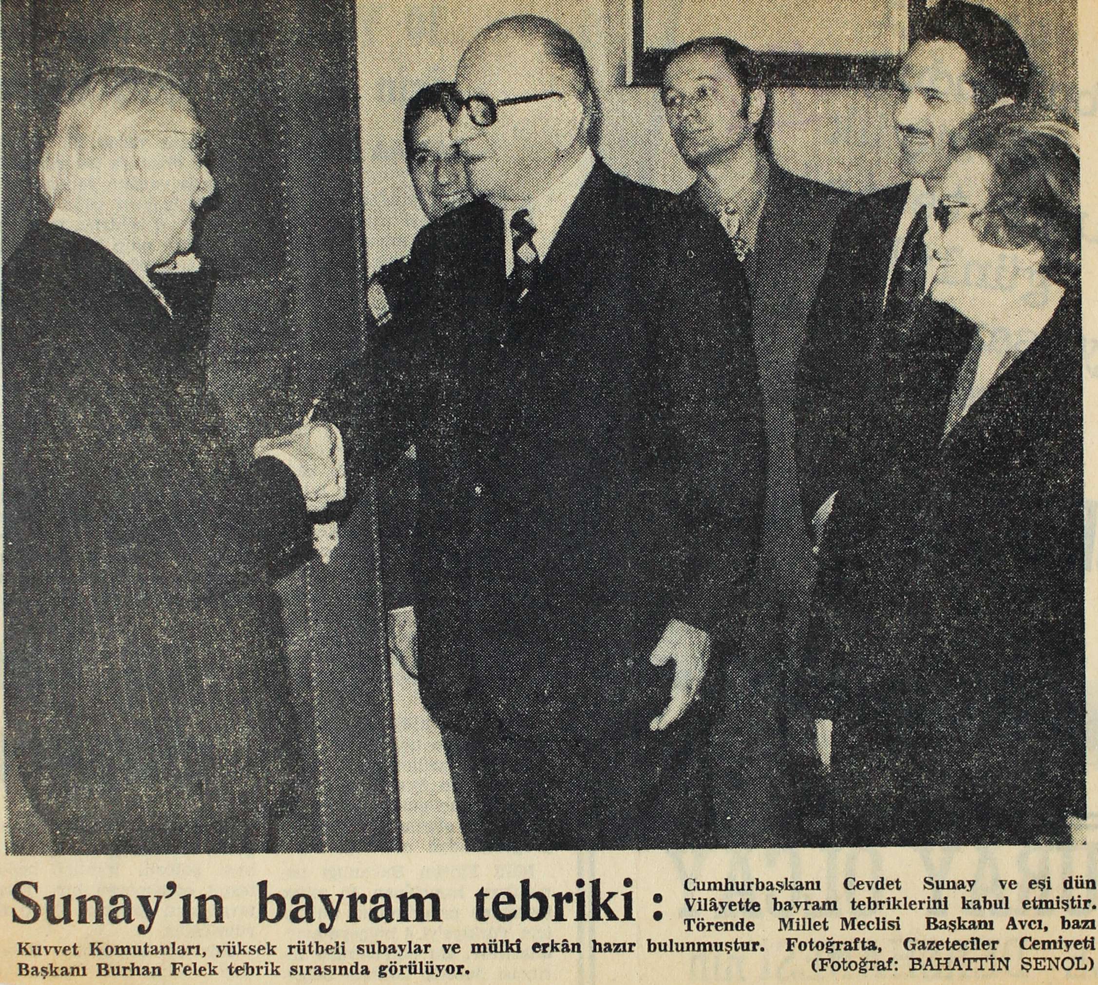 Cevdet Sunay-Bayram Tebriki (1973)